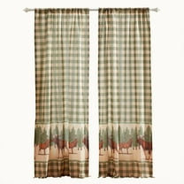 Greenland Home Moose Creek Curtain, 84-inch Long, Multi