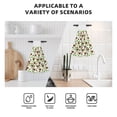 thumbnail image 4 of Disketp Cute Bear Hanging Kitchen Towel Tie Towels Tea Bar Dish Cloths Dry Towel for Laundry Room Decor (18*14in), 4 of 7