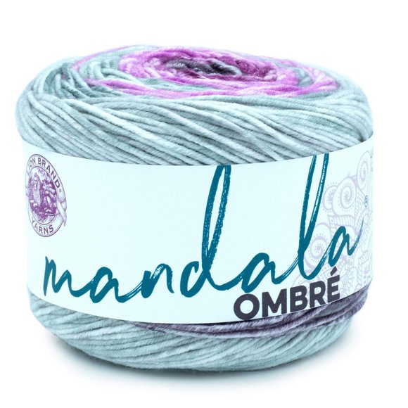 Lion Brand Yarn 511-211 Mandala Ombre <br>Joie Fil à Gâteau Ombré