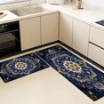 thumbnail image 5 of Kitchen Rugs Sets of 3 Non Slip Washable Kitchen Mats for Floor, Waterproof Kitchen Runner Rug, Floor Mat Carpet for Entryway, Laundry, Sink, Hallway, Bathroom, 5 of 10