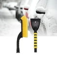 thumbnail image 6 of Snow Brush Detachable Ice Scraper Snow Removal Tool with Ergonomic Foam Grip for Cars Trucks Yellow Black, 6 of 7