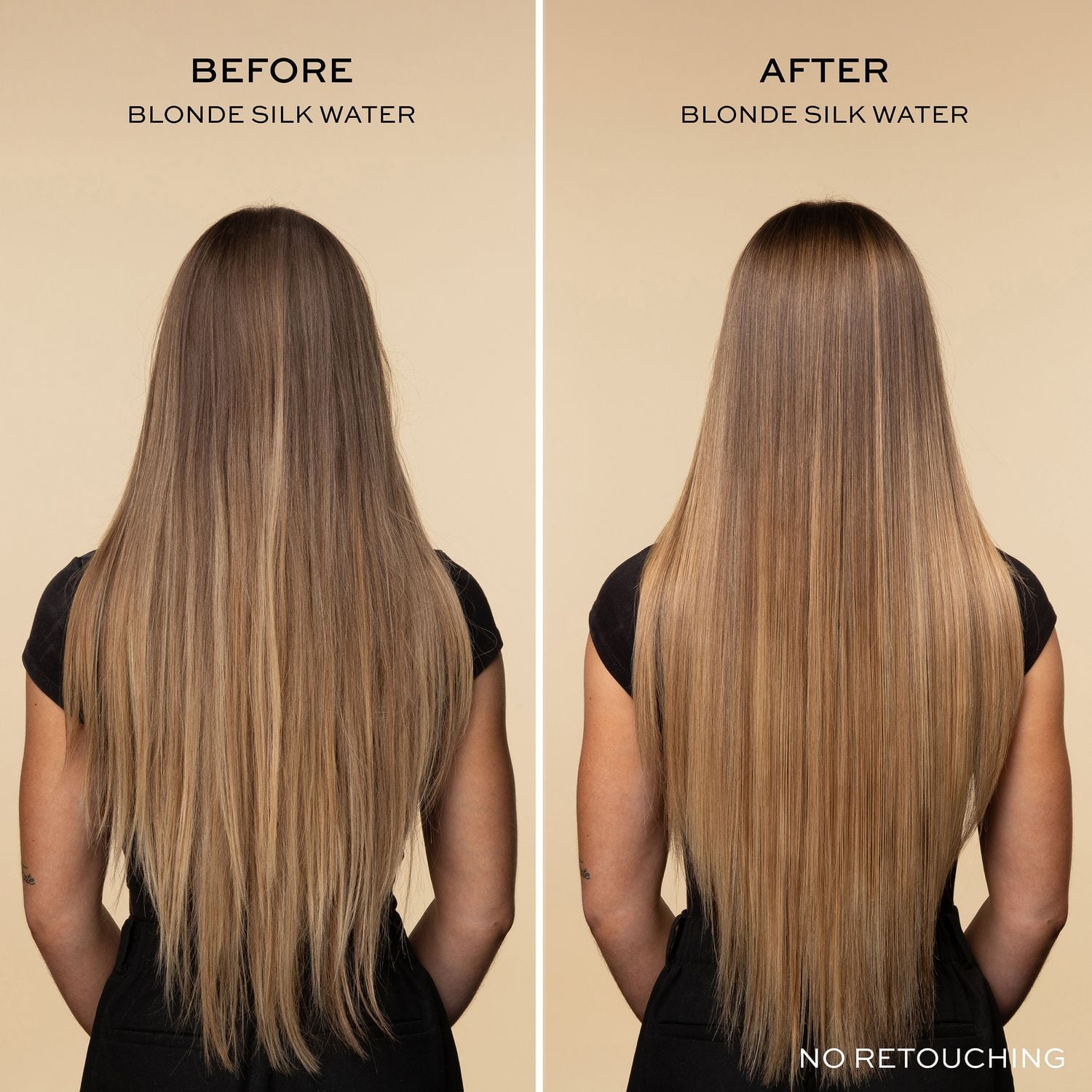 John Frieda Blonde Douceur Dorée Eau Illuminatrice, eau de rinçage pour des cheveux blonde brillants et une protection rehaussée, 200 mL