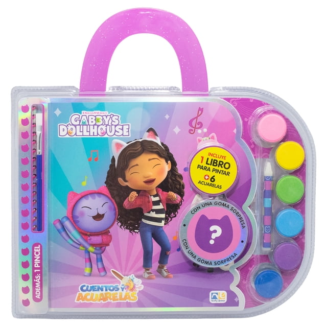 Cuentos y Acuarelas Gabby'S Dollhouse Novelty Ediciones Tapa dura 1ra edicion