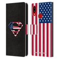 thumbnail image 1 of Head Case Designs Officially Licensed Superman DC Comics Logos U.S. Flag 2 Leather Book Wallet Case Cover Compatible with Samsung Galaxy A10s (2019), 1 of 6