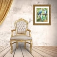 thumbnail image 3 of Medley, Elizabeth 26x32 Gold Ornate Wood Framed with Double Matting Museum Art Print Titled - Tropical Birds I, 3 of 4