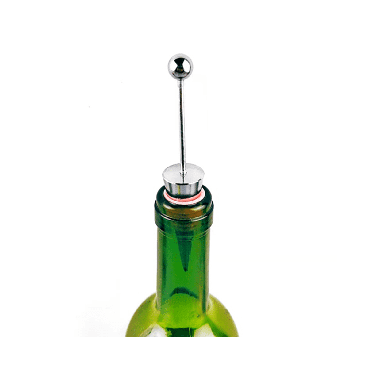 Lot De 10 Bouchons De Vin En Verre Et Silicone - Pour Bouteilles De Vin, Bière, Boissons - Fermeture Hermétique Réutilisable