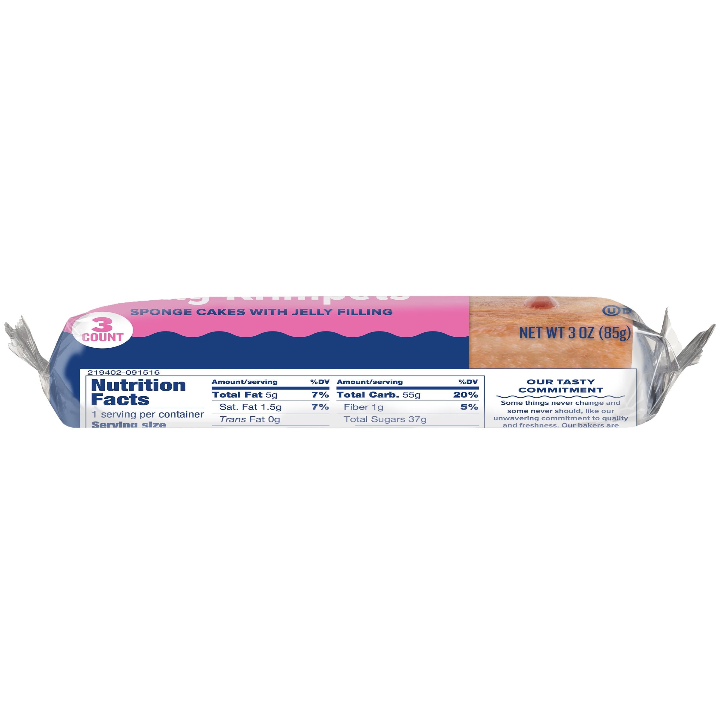 TastyKake® Jelly Krimpets® 3 oz. Package