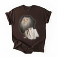 thumbnail image 3 of Ghost Cat Meme Halloween Costume T-Shirt, Silly Cat Halloween Tee, Multicolors, Size S-5XL, 3 of 5