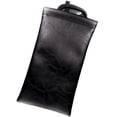 thumbnail image 1 of Funda para gafas de sol MyEyeGlassCase Squeeze Top XL de piel negra, 1 of 6