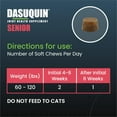 thumbnail image 2 of Dasuquin Senior for Large Dogs – for Immune Support, Skin & Coat Health, and Brain Health, 84 Soft Chews, 2 of 7