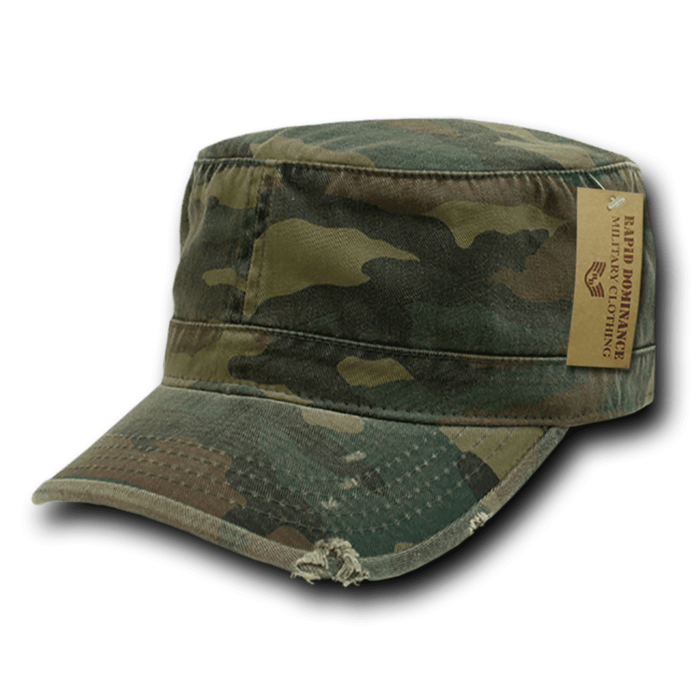 Military Men Patrol Fatique Army Cadet Flat Top Combat BDU Cap Caps Hat Hats