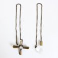 thumbnail image 3 of 1 Set Ceiling Fan Pull Chain Beaded Ball Fan Pull Chain Pulls Set with Connector(Gold), 3 of 4