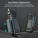 thumbnail image 3 of Cage SMALLRIG para Insta360 X4 con cubierta de lente de silicona y aluminio, 3 of 8