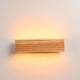 thumbnail image 3 of Lámpara de pared LED de madera maciza, creativa y sencilla, para bar, dormitorio, cocina, restaurante, cafetería y pasillo (32 cm), 3 of 3