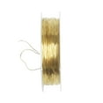 thumbnail image 2 of 1 Roll Craft Beading Wire for Jewelry Making (Gold/, 24 Yards) - Gold, 2 of 7