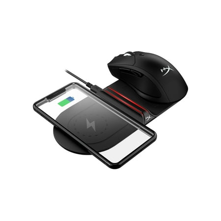 HyperX - ChargePlay Base 15W Qi Certified Wireless Charging Pad for iPhone/Android - Black