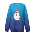 thumbnail image 6 of Futezty Halloween Sweatshirts Graphic Crewneck Casual Fall For Women, 6 of 6
