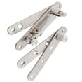 thumbnail image 3 of KAKOWELY Hinge Stailess Steel 1 Set of Stainless Steel Hinge Rotating Shaft Metal Durable Simple Practical Detachable Rotative Upper and Lower Hinge4.33"X1.97"X0.59", 3 of 4