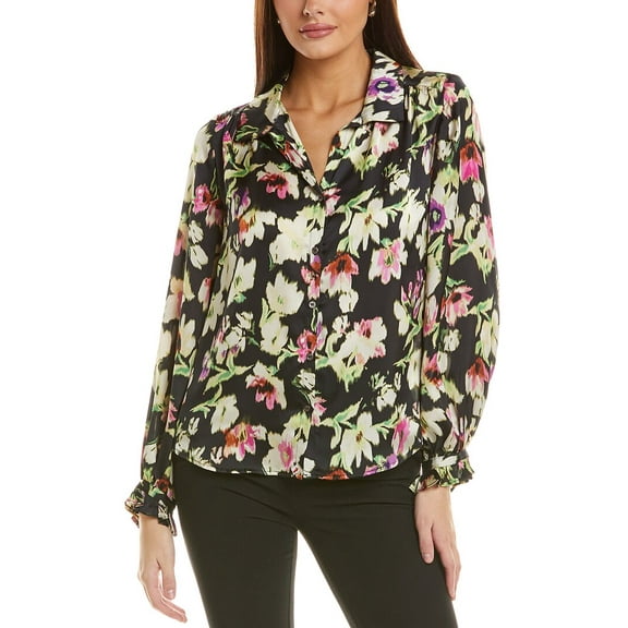 Vince Camuto womens Collared Shirt, l