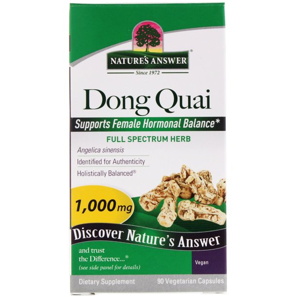 Nature's Answer Dong Quai Root Extract 90 Vegetarian Capsules