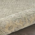 thumbnail image 6 of Ox Bay Epoch 7'9" x 9'9" Beige Medallion Hand-Tufted Wool Blend Indoor Area Rug, 6 of 9