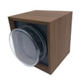 thumbnail image 2 of Enrollador de reloj para caja de reloj automática, organizador de almacenamiento, caja de presentación a prueba de polvo con cubierta, escritorio USB Redondo Negro, 2 of 9