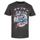 thumbnail image 1 of Captain America - Camiseta Japonés para Hombre (Negro Retro), 1 of 2