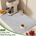 thumbnail image 3 of 3PCS Dish Drying Mat,Absorbent Microfiber Dishes Drainer Mats, 3 of 5
