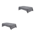thumbnail image 4 of Bewildely Party Tablecloth Desktop Decors Indoor Outdoor Tabletop DIY Covering Desk Pattern Ornament Printed Adornment Birthday Adorn patrón de cebra 2Conjunto, 4 of 6