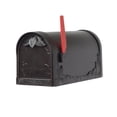 thumbnail image 5 of Outdoor Letter Holder Floral Curbside Mailbox, Locking Insert and Tacoma Mailbox Post, 5 of 7