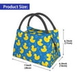 thumbnail image 2 of Gaeub Rubber Duck Collapsible Cooler Bag Insulated,Leakproof Food Bag for Hot or Cold Food Delivery,Travel Insulated Bag, or Beach Cooler Bags, 2 of 6