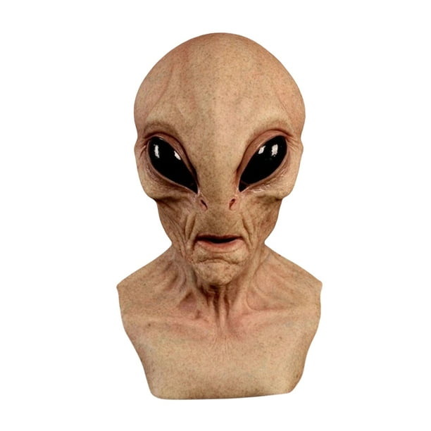 Máscara Cabeza Completa Látex Alien 122548708 (color Piel Alien)