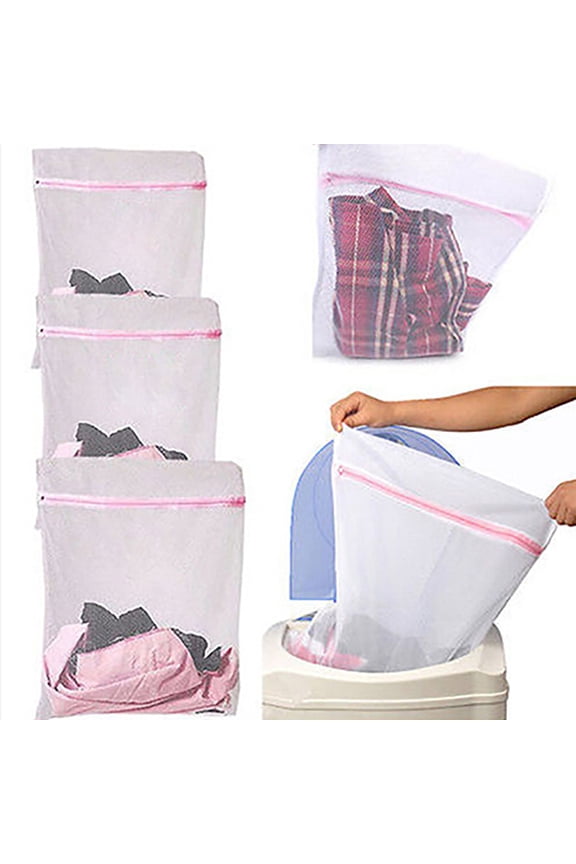 3 Sizes Underwear Clothes Aid Bra Socks Laundry Bags for Delicates,Durable Honeycomb Mesh Bag for Washing Machine