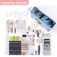 thumbnail image 4 of Big Capacity Pencil Case, Multifunctional Pencil Pen Marker Case Pouch Pen Case, 4 of 5