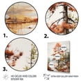 thumbnail image 3 of Designart "Majestic Ponderosa Pine Trees I" Floral Floater Framed Canvas Wall Art, 3 of 7