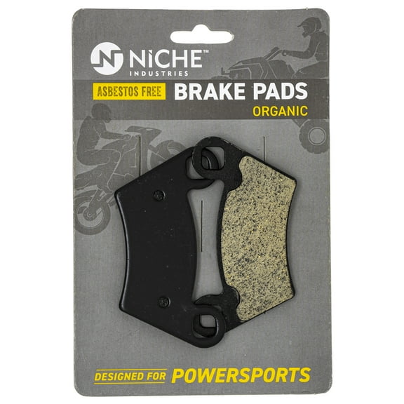Niche Front Rear Brake Pad Set for Polaris Ranger 800 Organic UTV 519-KPA2275D