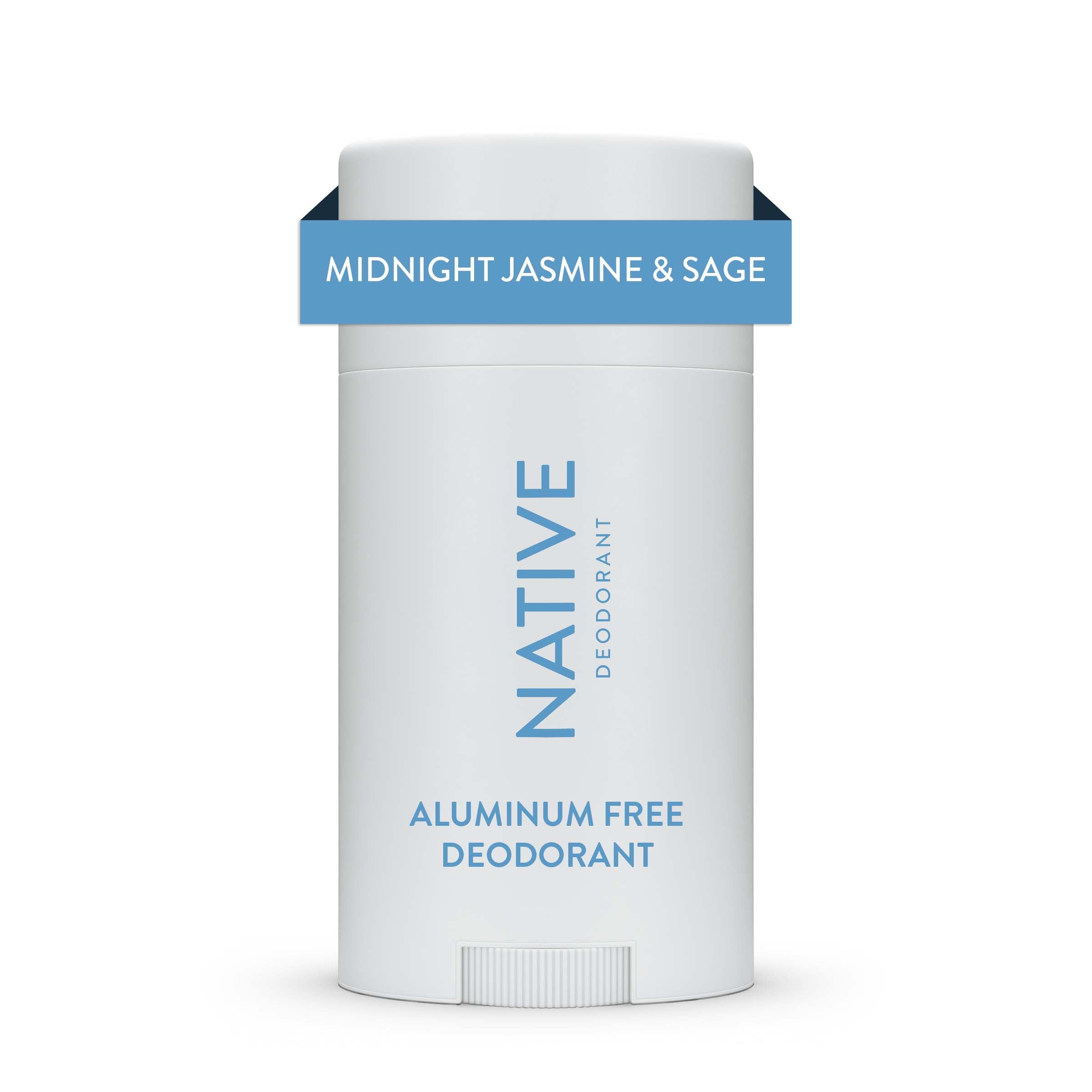 Native Deodorant, Midnight Jasmine & Sage, Aluminum Free, Sulfate Free, Paraben Free 2.65 oz