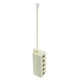thumbnail image 1 of Divisor De Teléfono, Adaptador De Convertidor De 5 Vías RJ11 6P4C 1 A 5 , licencia De Pared De Teléfonos Y Separador Para Cables De Línea, 1 of 8