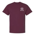 thumbnail image 2 of Patriot Pride Men's Graphic T-Shirt - 250 Years of American Independence, Semiquincentennial White House Design-Maroon-Medium, 2 of 2