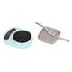 thumbnail image 2 of 1:12 Juego de utensilios de cocina para casa de muñecas, simulación de aleación, olla, espátula, accesorio de cocina en miniatura, verde, 2 of 5