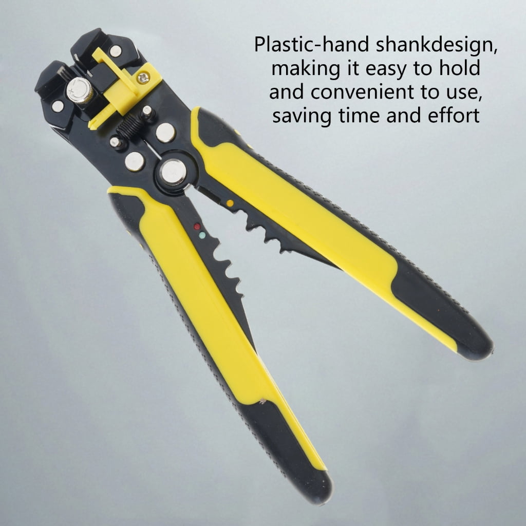 Multi Purpose Automatic Wire Stripping Crimping Cutting Tool Ergonomic Grip For Engineers