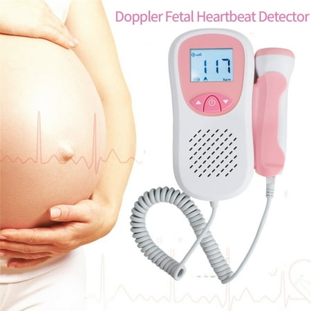 Heartbeat Monitor Portable-FetalDopler-Easy to Use for Home