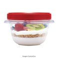 thumbnail image 1 of Hermético Rubbermaid Take Alongs Twist & Seal 3 pack con Tapa Roja 473 ml, 1 of 3