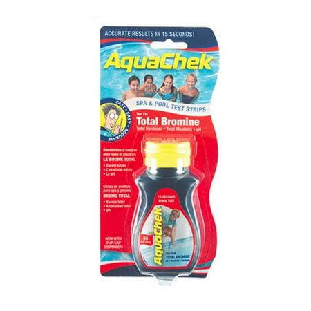 - Aquachek Red Bromine Test Strips for Pools and Spas, 50 Strips