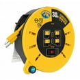 thumbnail image 2 of Camco Power Grip 30-Foot Extension Cord Reel with USB Charging Ports | Provides an Extended Length to Power Your Equipment and Devices | Features Multiple Built-in Power Outlets (55290), 2 of 10