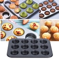 thumbnail image 4 of Molde para Magdalenas, Molde Redondo Antiadherente para pastel, Cocina Casera, Herramientas de Cocina Diy para Hornear, Magdalenas, Tartas, Pan, Queso, 4 of 7