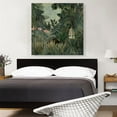 thumbnail image 2 of ARTCANVAS The Equatorial Jungle 1909 Canvas Art Print by Henri Rousseau - Size: 36" x 36" (1.50" Deep), 2 of 9