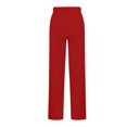 thumbnail image 4 of MVRLSH Womens Yoga Pants Soft Petite Size Button Stretch Pull On Lightweight Work Dress Slacks With Storage Pockets Leggings for Women Running Gym and Workout Red - XXL, 4 of 7