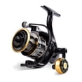 thumbnail image 4 of All Metal Fishing Reel 5.2:1 Metal Reel Cup15Kg Max Drag Power Spinning Wheel Fishing Coil Shallow Spool ,Rigid Aluminum Skeletal Frame, 4 of 5
