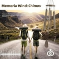 thumbnail image 2 of Wind-Chimes-Outdoor-Deep-Tone, Large Soothing Melodic Tones Mobile Windchimes, Wind Chimes for Outside, Memorial Wind Chimes Best Gift for Mom Women Grandma Neighbors(32" Brown Coated Aluminum), 2 of 5
